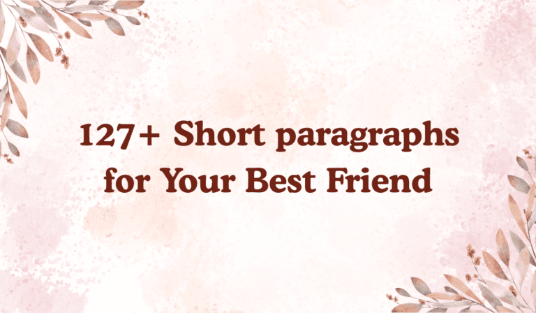 short-paragraphs-for-your-best-friend