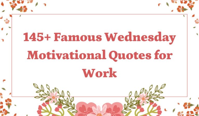 Wednesday Motivational Quotes for Work