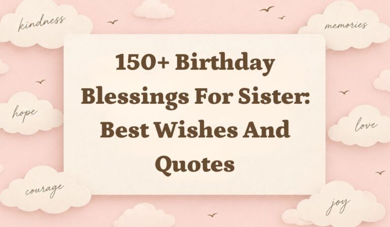 150+ Birthday Blessings for Sister: Best Wishes And Quotes